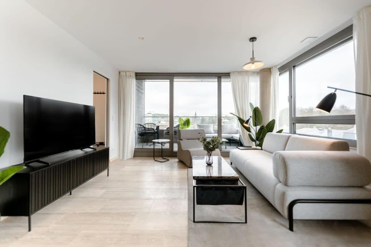 City Luxury With City Views In Ville Haute Luxemburg Exteriör bild