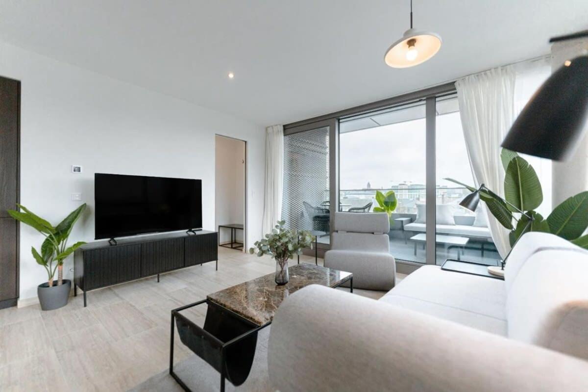 City Luxury With City Views In Ville Haute Luxemburg Exteriör bild